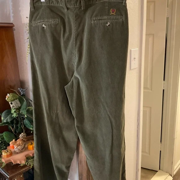 Vintage Tommy Hilfiger Khaki Corduroy Pants - Picture 2 of 8